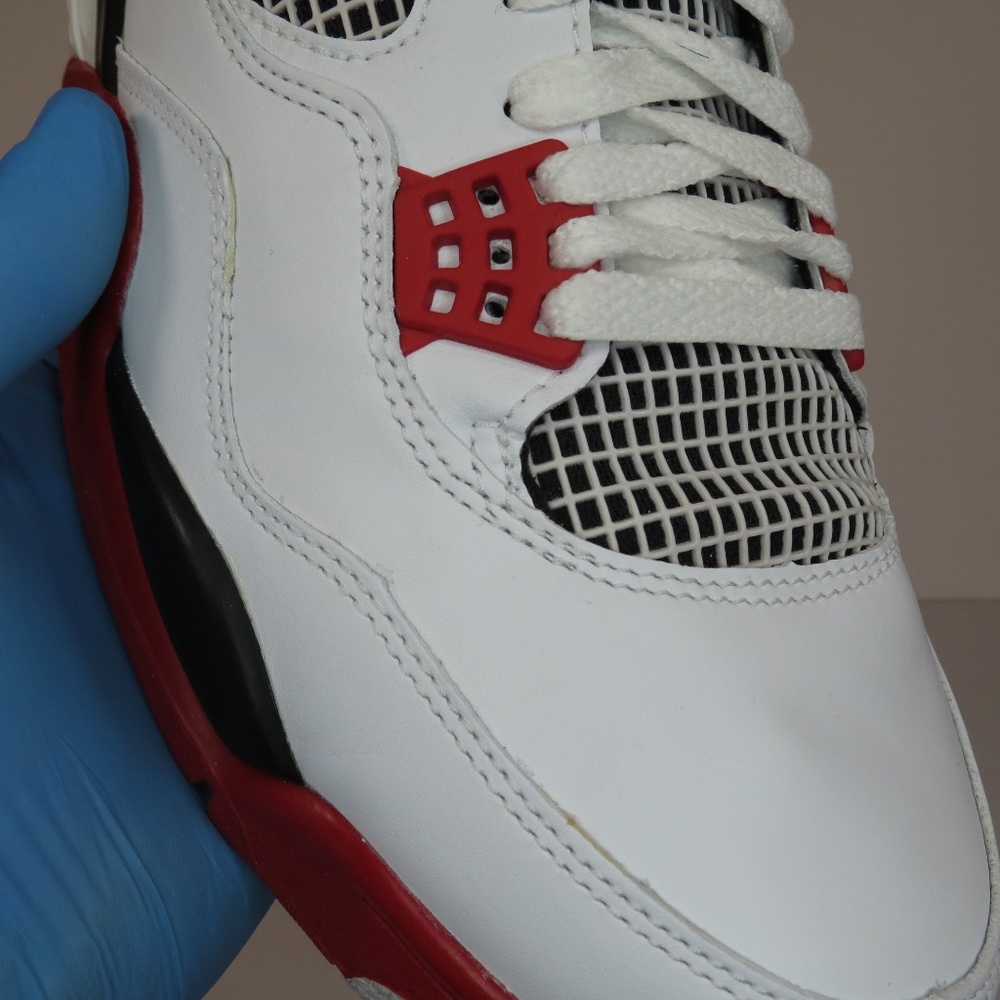 JORDAN 4 RETRO FIRE RED 'MARS BLACKMON' - Picture 16 of 16